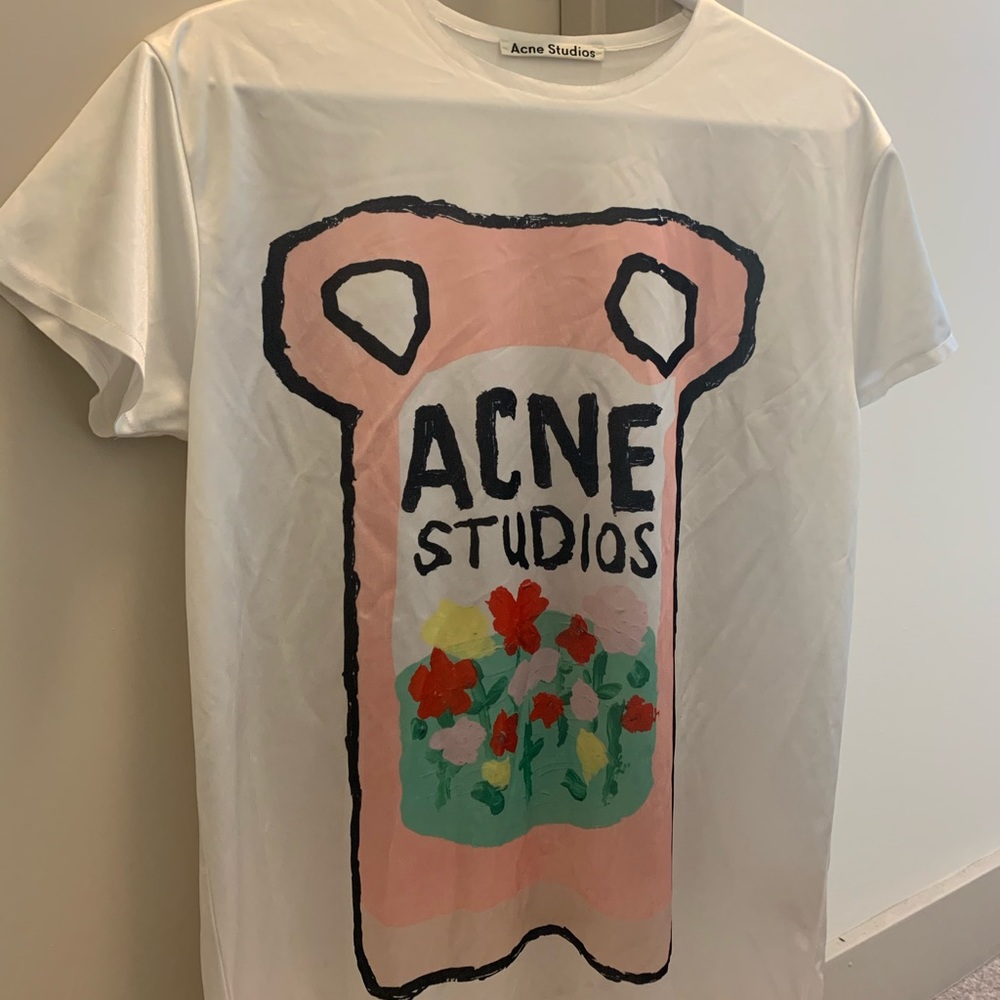 BRAND NEW Acne Studios Grant Levy-Lucero Ceramic T-shirt